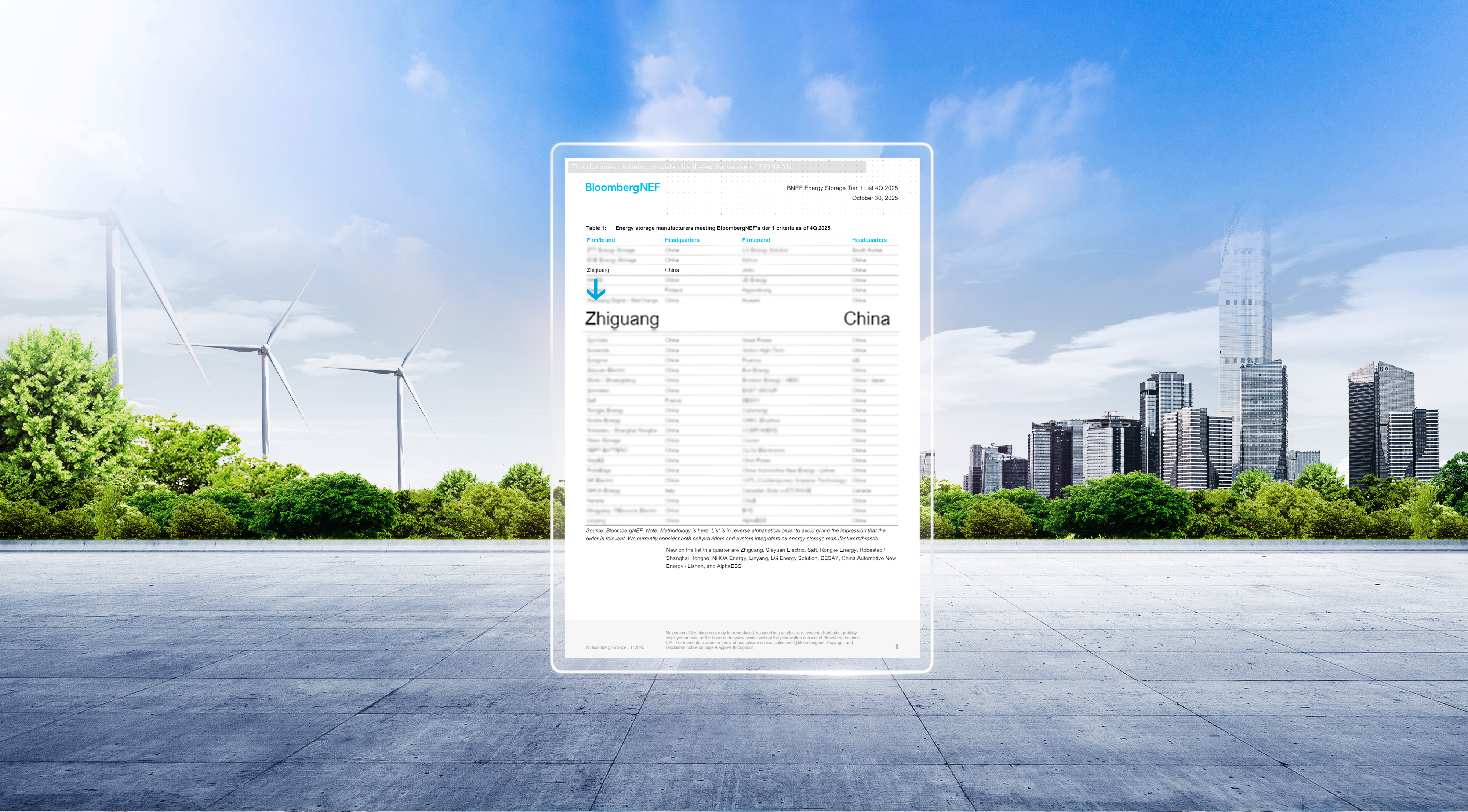 国际竞争力获权威认证！FUN88乐天使在线登录入选BNEF2025 Q4全球储能Tier 1 榜单